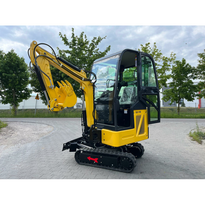 Мініекскаватор Gunter Grossmann GG1100 з поворотною стрілою