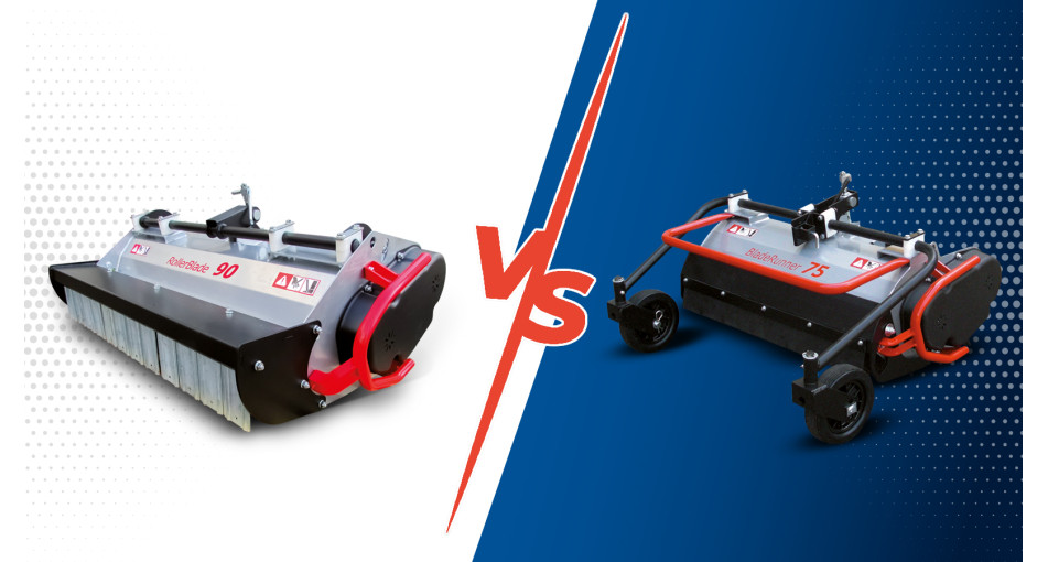 Порівняння газонокосарок FERRARI. Особливості та відмінності між RollerBlade та BladeRunner