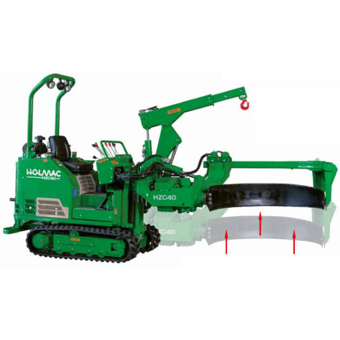 Викопувальна машина Holmac HZC 40