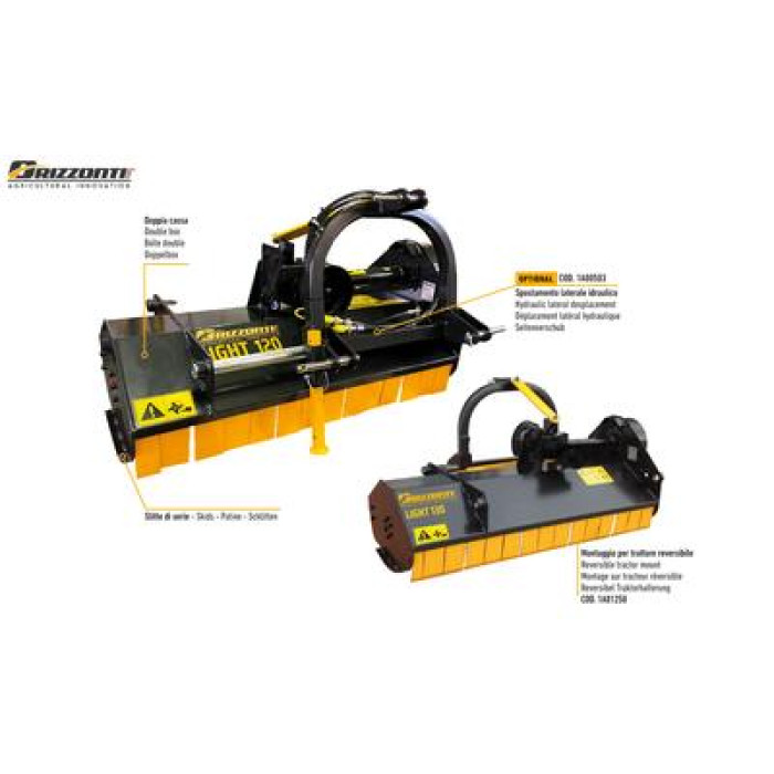 Роторна косарка-подрібнювач LIGHT 120