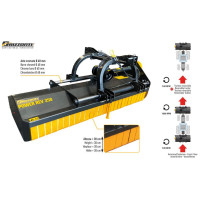 Роторна косарка-подрібнювач POWER REV 180