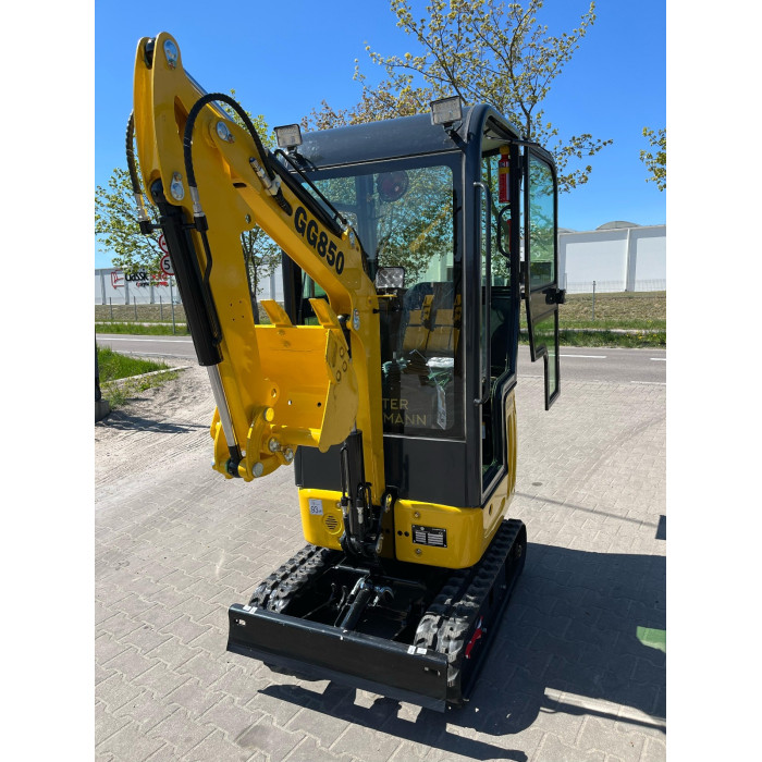 Мініекскаватор Gunter Grossmann GG850C (з кабіною)
