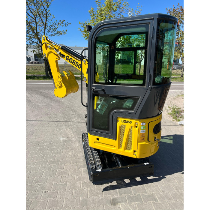 Мініекскаватор Gunter Grossmann GG850C (з кабіною)