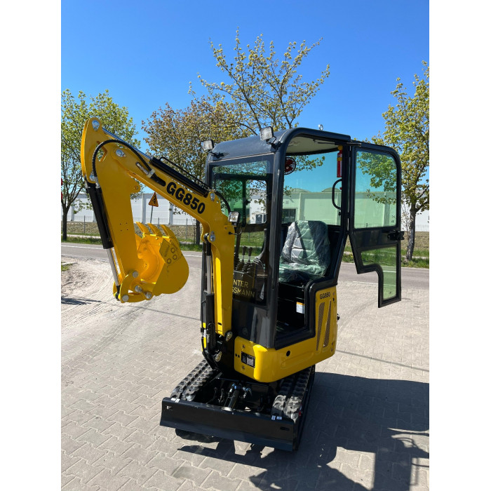 Мініекскаватор Gunter Grossmann GG850C (з кабіною)