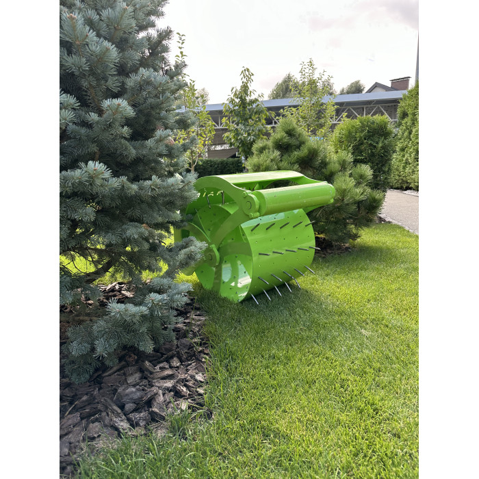 Lawn aerator rink