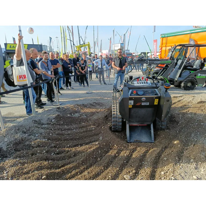 Радіокерований та гусеничний міні-навантажувач WX15 Rc