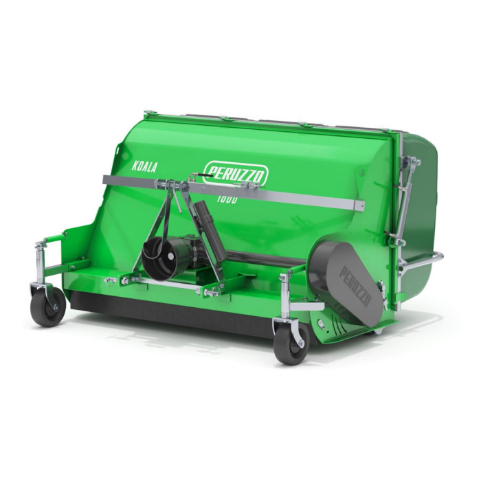 KOALA NORMAL 1600 rotary mower-shredder with grass collection function